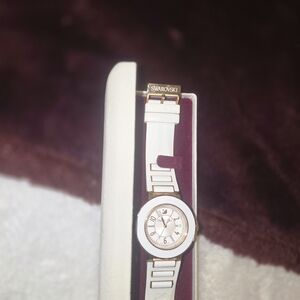 Swarovski White and Rose Gold Women's Watch